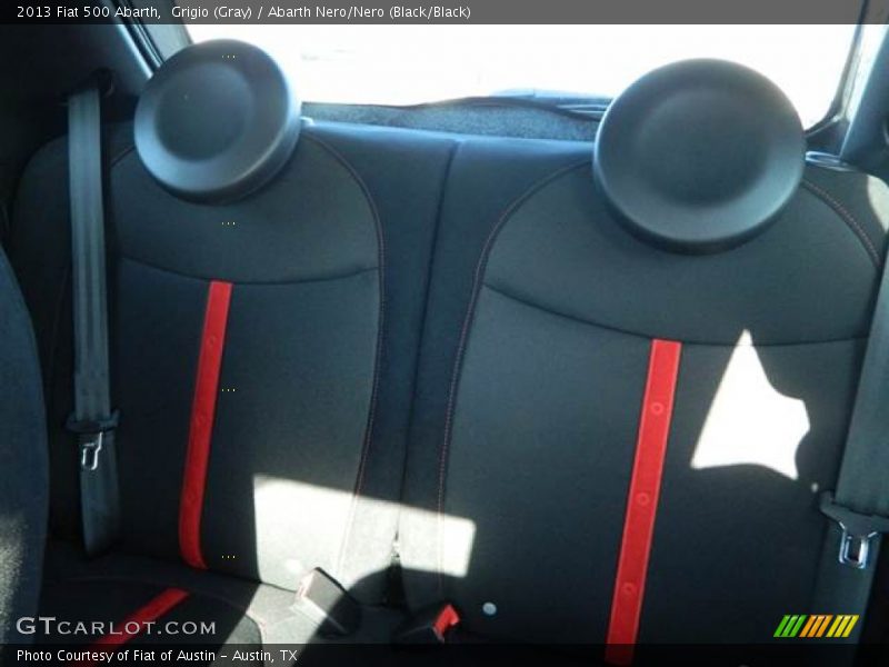 Rear Seat of 2013 500 Abarth