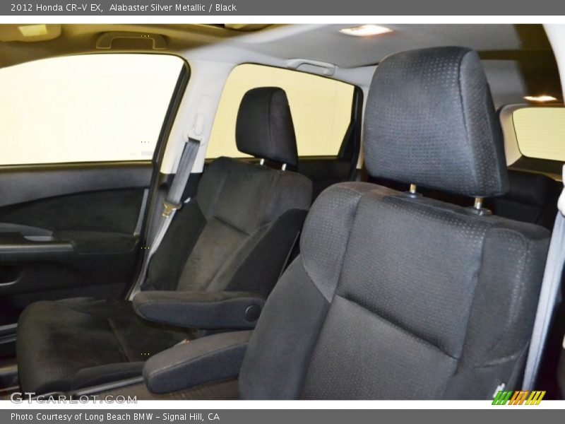 Alabaster Silver Metallic / Black 2012 Honda CR-V EX