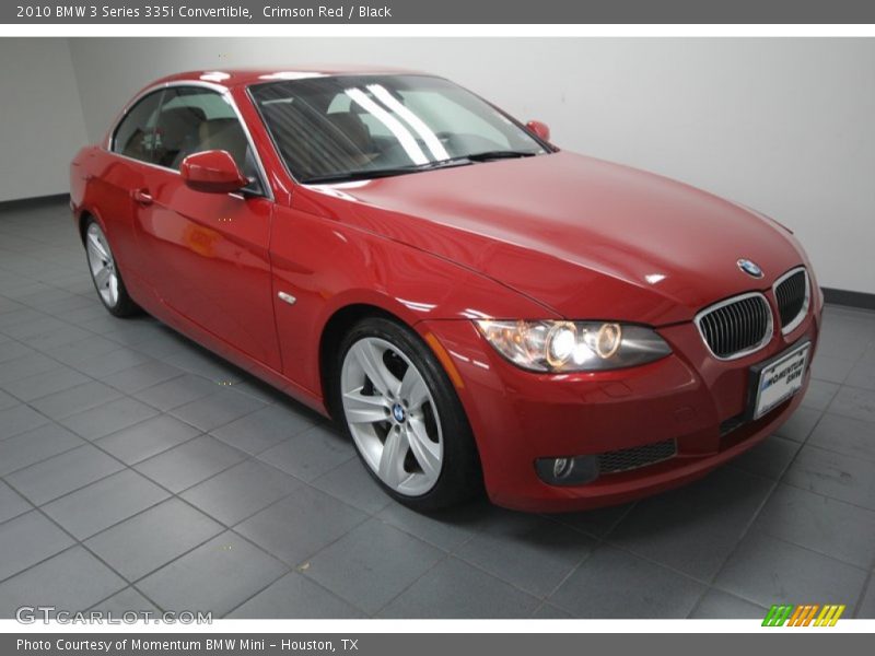 Crimson Red / Black 2010 BMW 3 Series 335i Convertible
