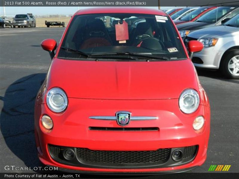  2013 500 Abarth Rosso (Red)