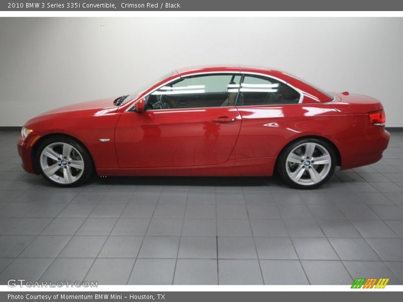 Crimson Red / Black 2010 BMW 3 Series 335i Convertible