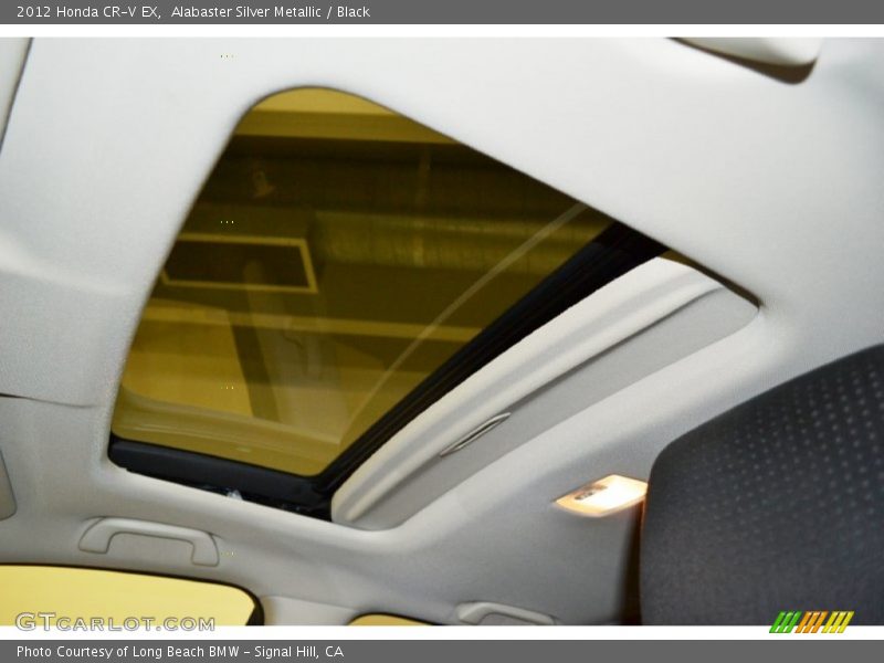 Alabaster Silver Metallic / Black 2012 Honda CR-V EX