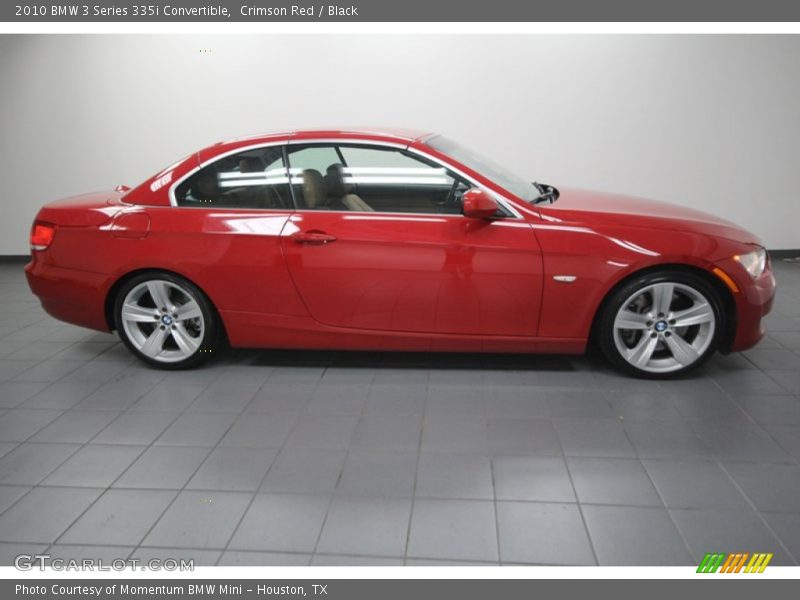 Crimson Red / Black 2010 BMW 3 Series 335i Convertible