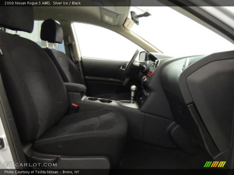 Silver Ice / Black 2009 Nissan Rogue S AWD