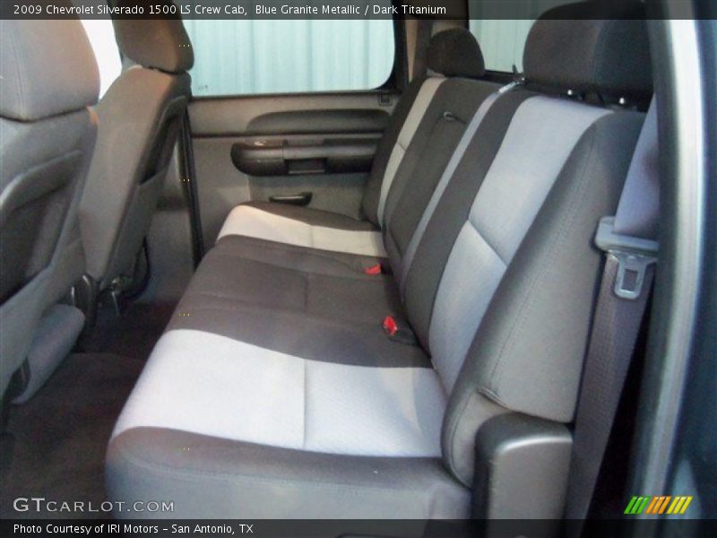 Blue Granite Metallic / Dark Titanium 2009 Chevrolet Silverado 1500 LS Crew Cab