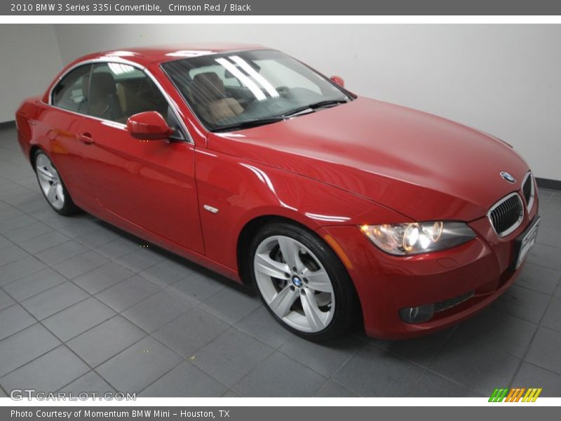 Crimson Red / Black 2010 BMW 3 Series 335i Convertible