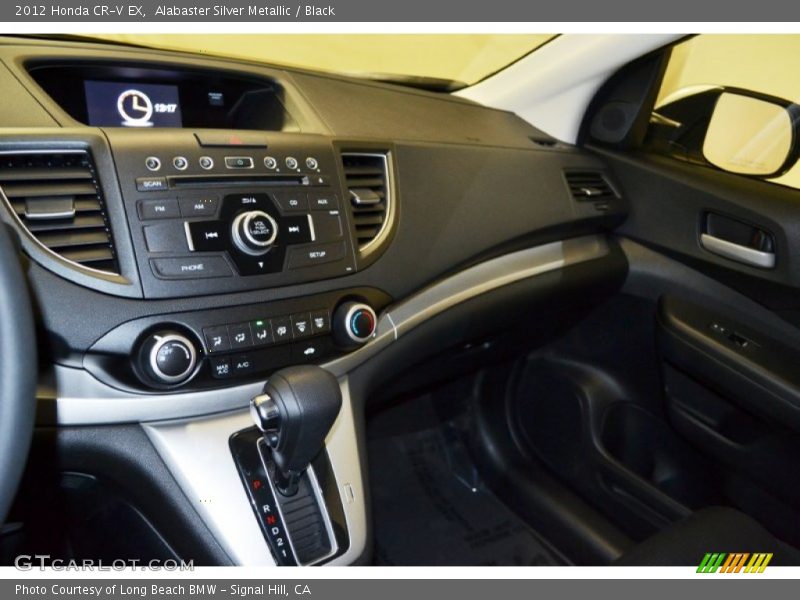 Alabaster Silver Metallic / Black 2012 Honda CR-V EX