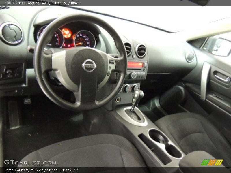 Silver Ice / Black 2009 Nissan Rogue S AWD