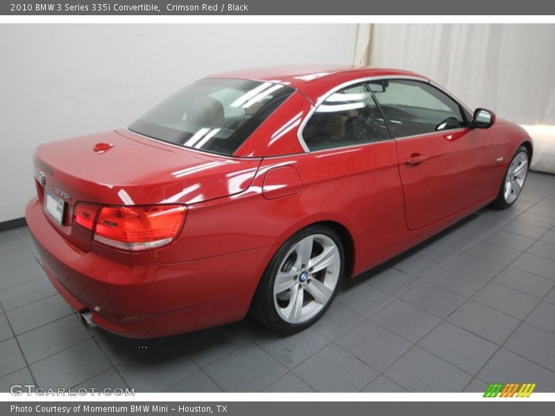 Crimson Red / Black 2010 BMW 3 Series 335i Convertible