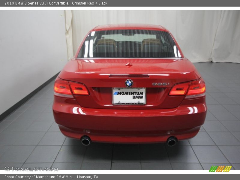 Crimson Red / Black 2010 BMW 3 Series 335i Convertible