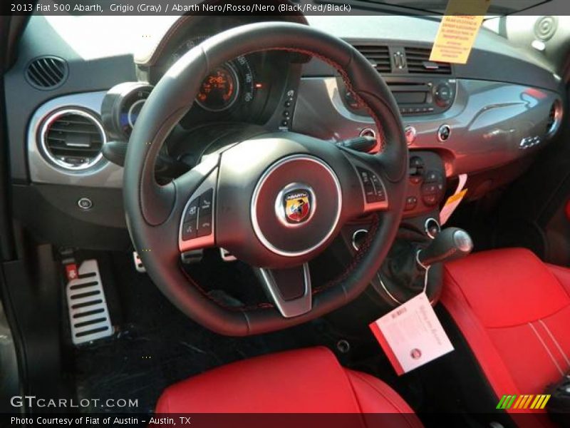 Dashboard of 2013 500 Abarth