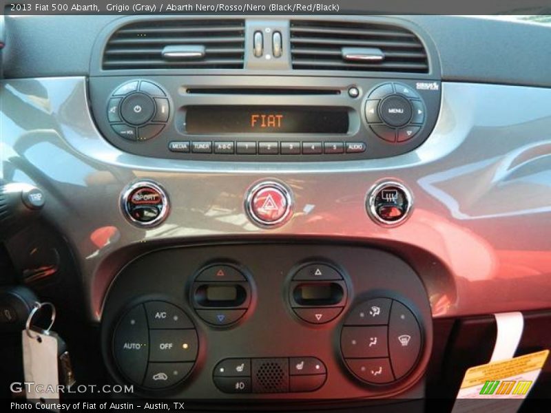 Controls of 2013 500 Abarth