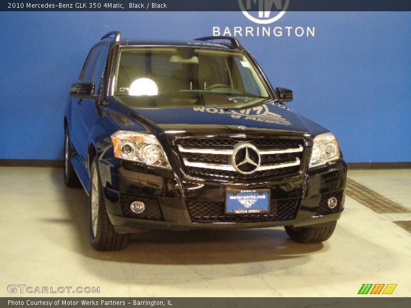 Black / Black 2010 Mercedes-Benz GLK 350 4Matic