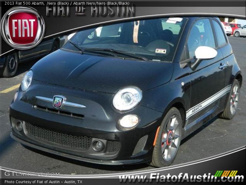Nero (Black) / Abarth Nero/Nero (Black/Black) 2013 Fiat 500 Abarth