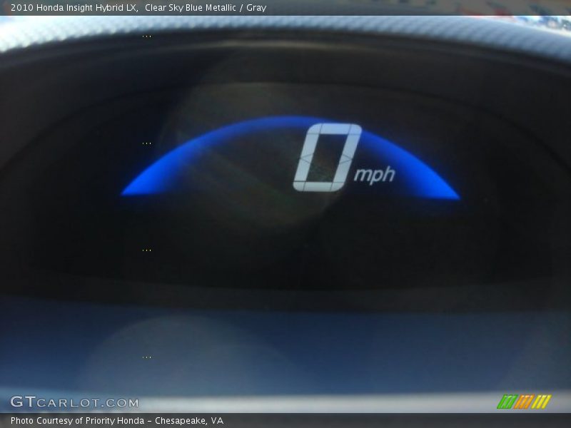  2010 Insight Hybrid LX Hybrid LX Gauges