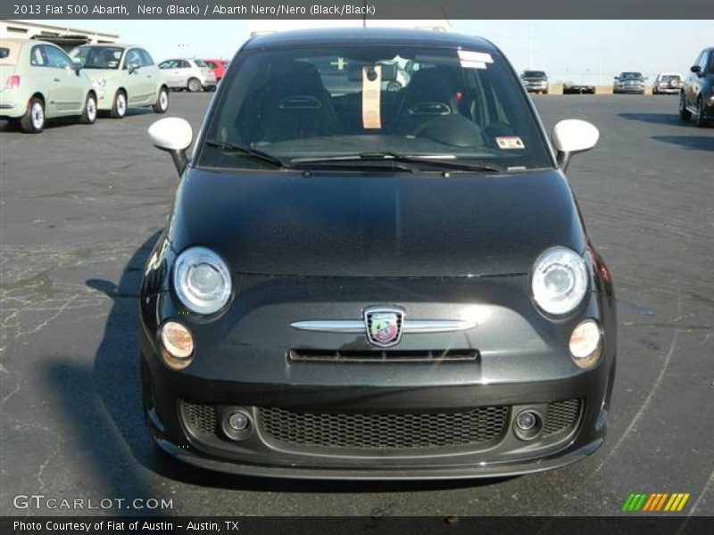 Nero (Black) / Abarth Nero/Nero (Black/Black) 2013 Fiat 500 Abarth