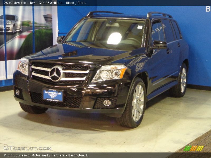 Black / Black 2010 Mercedes-Benz GLK 350 4Matic