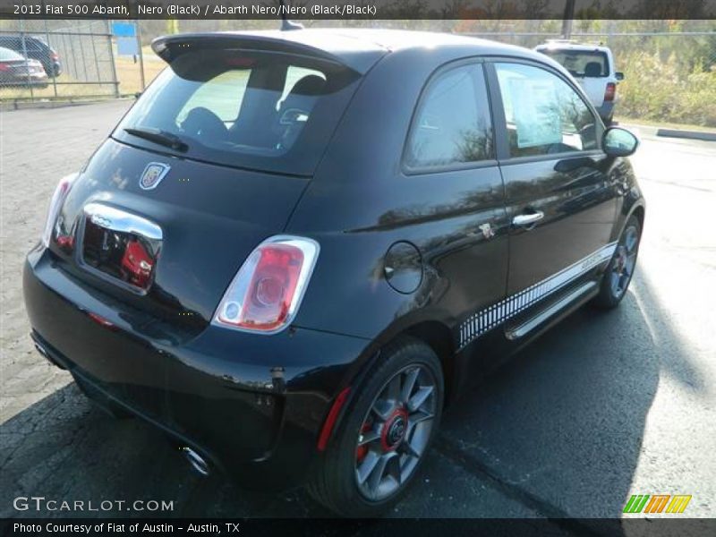 Nero (Black) / Abarth Nero/Nero (Black/Black) 2013 Fiat 500 Abarth