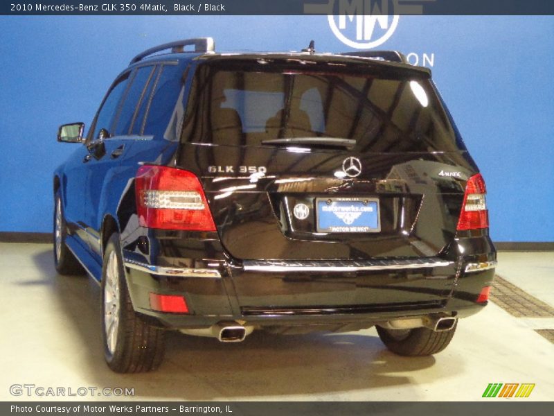 Black / Black 2010 Mercedes-Benz GLK 350 4Matic