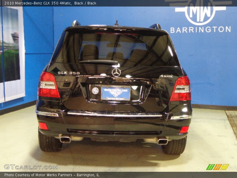 Black / Black 2010 Mercedes-Benz GLK 350 4Matic