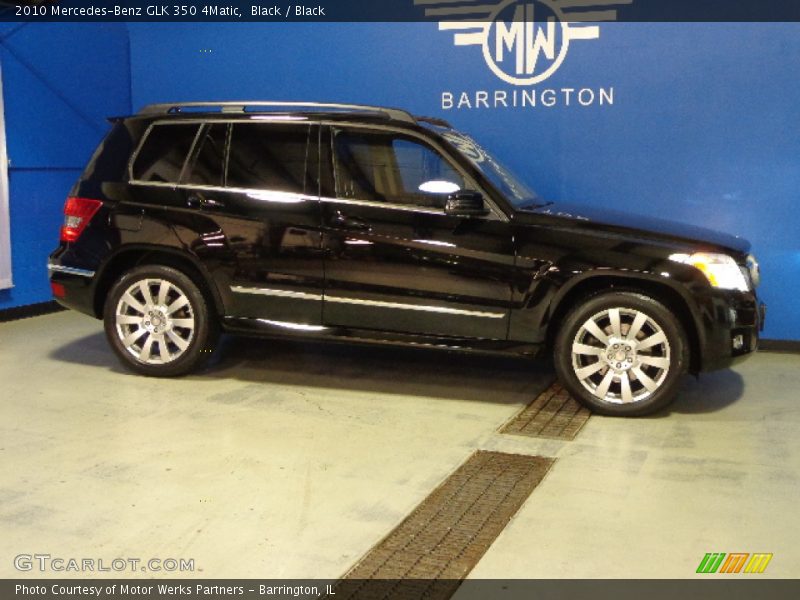 Black / Black 2010 Mercedes-Benz GLK 350 4Matic