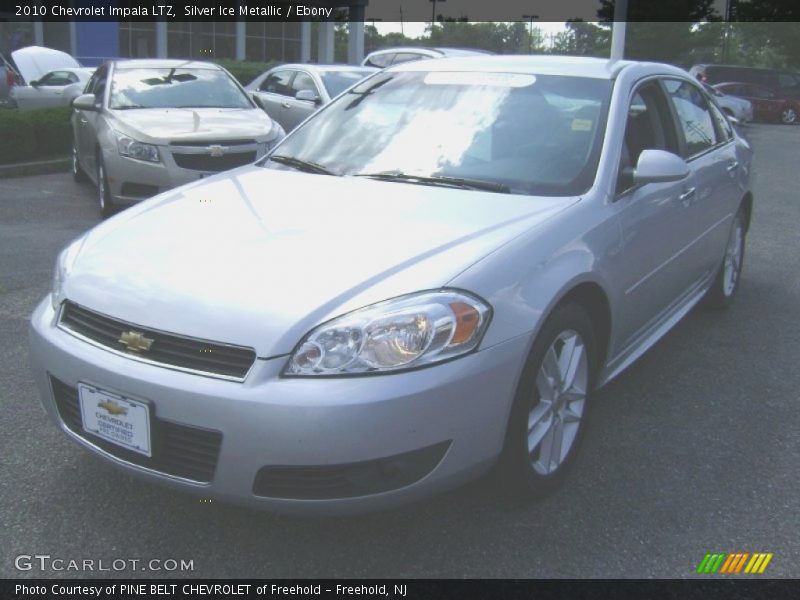 Silver Ice Metallic / Ebony 2010 Chevrolet Impala LTZ