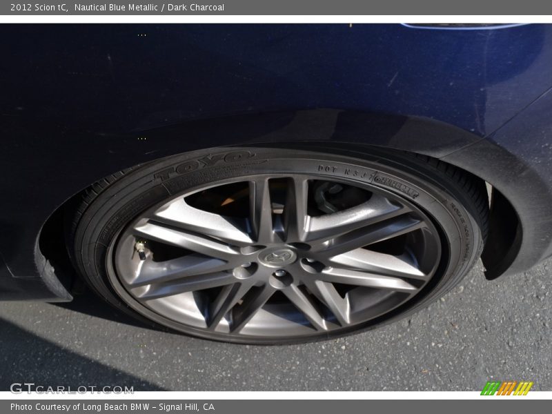 Nautical Blue Metallic / Dark Charcoal 2012 Scion tC