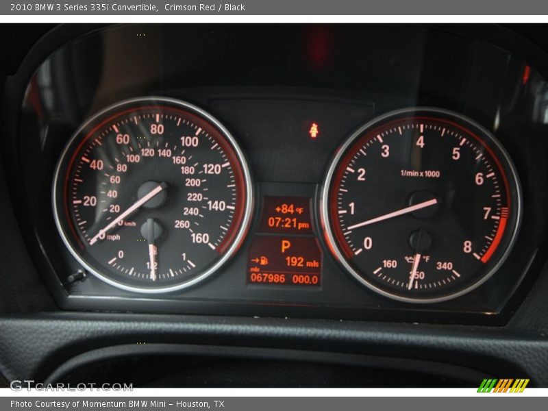 Crimson Red / Black 2010 BMW 3 Series 335i Convertible