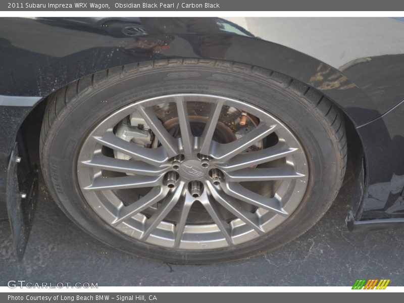 Obsidian Black Pearl / Carbon Black 2011 Subaru Impreza WRX Wagon