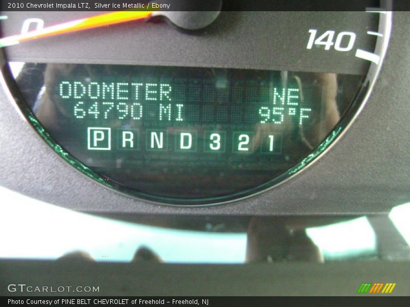 Silver Ice Metallic / Ebony 2010 Chevrolet Impala LTZ