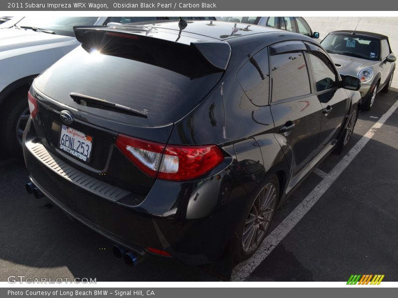 Obsidian Black Pearl / Carbon Black 2011 Subaru Impreza WRX Wagon