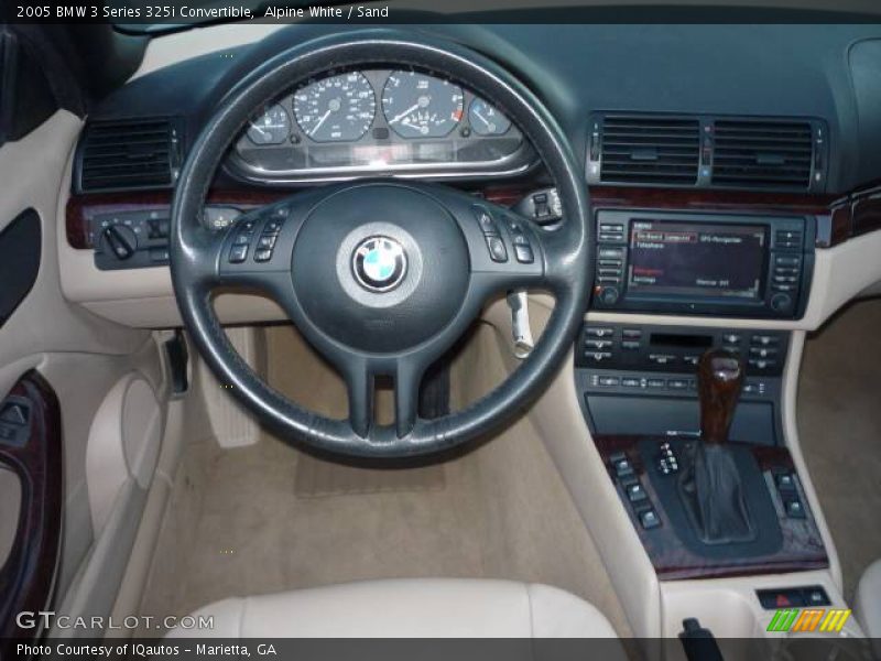 Alpine White / Sand 2005 BMW 3 Series 325i Convertible
