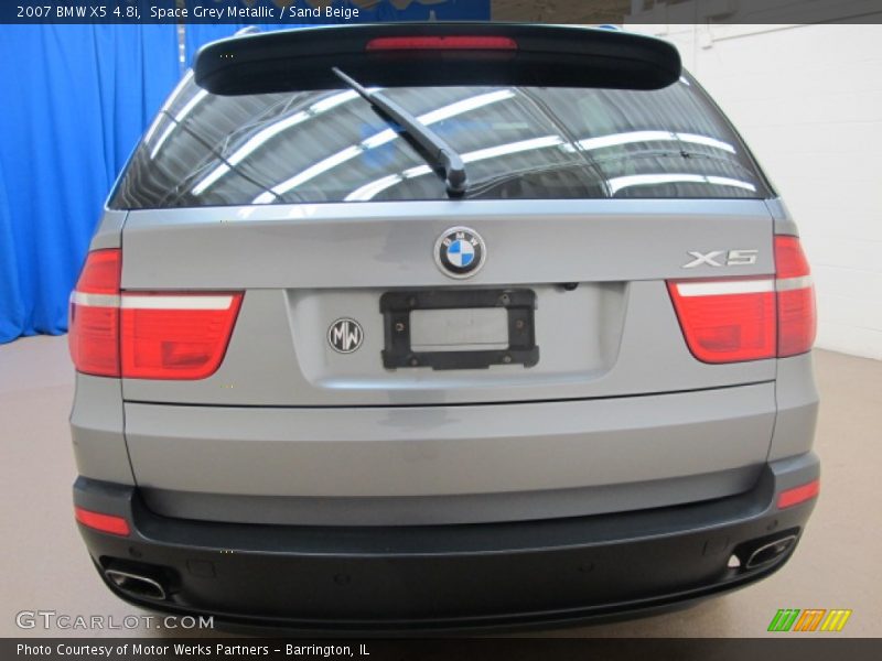 Space Grey Metallic / Sand Beige 2007 BMW X5 4.8i