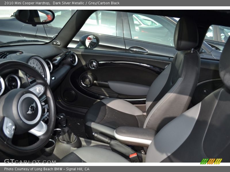 Dark Silver Metallic / Grey/Carbon Black 2010 Mini Cooper Hardtop