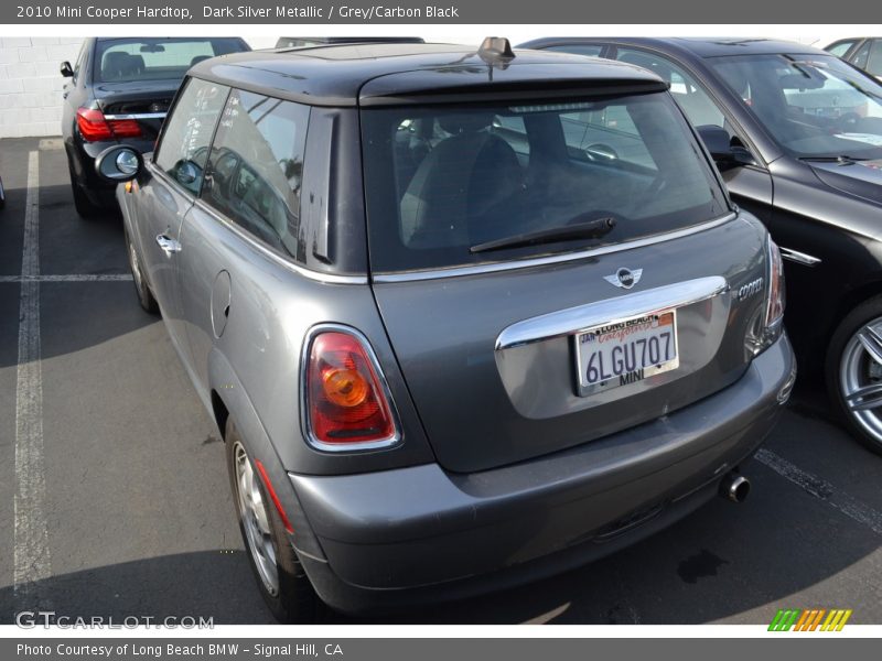 Dark Silver Metallic / Grey/Carbon Black 2010 Mini Cooper Hardtop