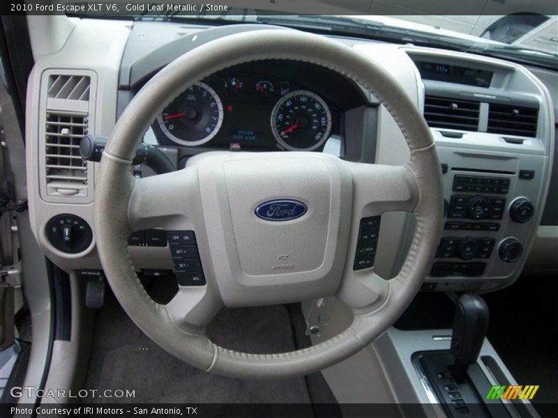 Gold Leaf Metallic / Stone 2010 Ford Escape XLT V6