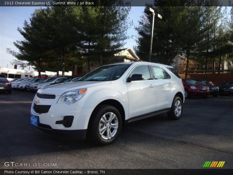 Summit White / Jet Black 2013 Chevrolet Equinox LS