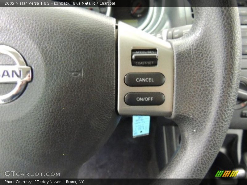 Blue Metallic / Charcoal 2009 Nissan Versa 1.8 S Hatchback