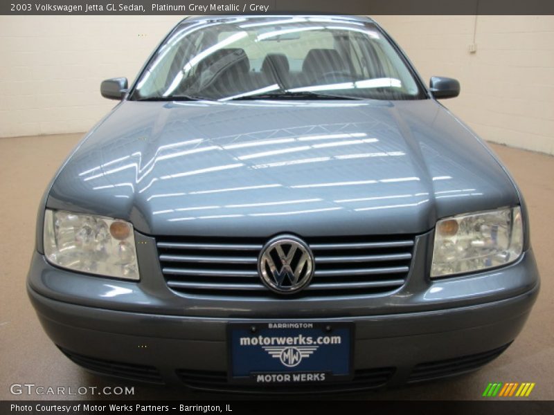 Platinum Grey Metallic / Grey 2003 Volkswagen Jetta GL Sedan