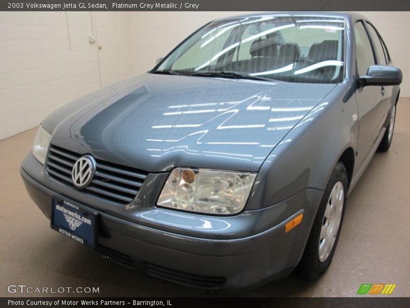Platinum Grey Metallic / Grey 2003 Volkswagen Jetta GL Sedan
