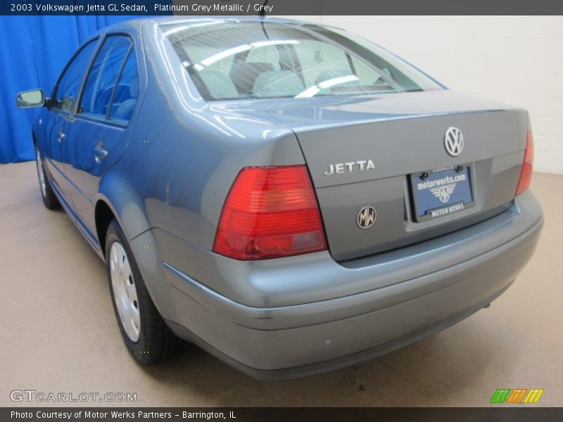 Platinum Grey Metallic / Grey 2003 Volkswagen Jetta GL Sedan