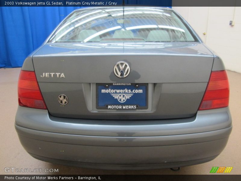 Platinum Grey Metallic / Grey 2003 Volkswagen Jetta GL Sedan