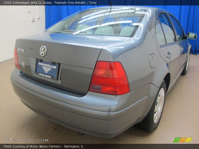 Platinum Grey Metallic / Grey 2003 Volkswagen Jetta GL Sedan