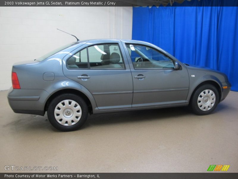 Platinum Grey Metallic / Grey 2003 Volkswagen Jetta GL Sedan