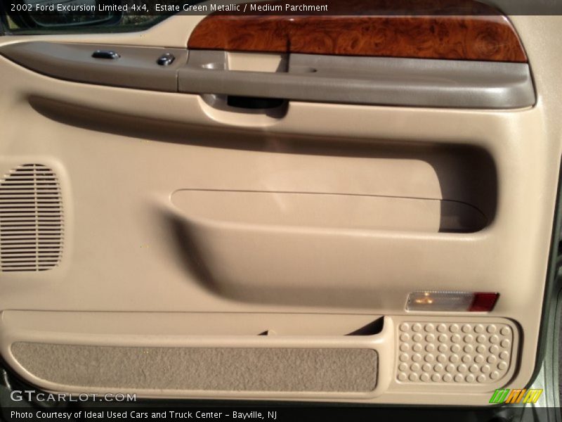 Estate Green Metallic / Medium Parchment 2002 Ford Excursion Limited 4x4