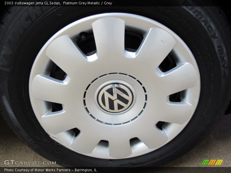 Platinum Grey Metallic / Grey 2003 Volkswagen Jetta GL Sedan