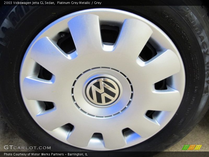 Platinum Grey Metallic / Grey 2003 Volkswagen Jetta GL Sedan