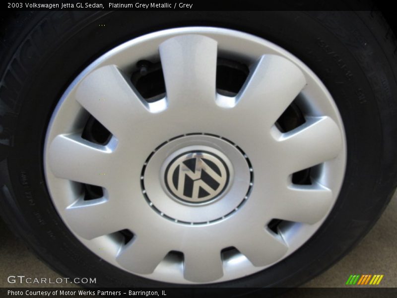 Platinum Grey Metallic / Grey 2003 Volkswagen Jetta GL Sedan
