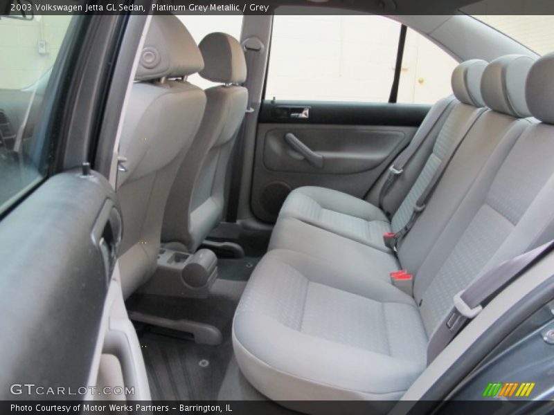 Platinum Grey Metallic / Grey 2003 Volkswagen Jetta GL Sedan