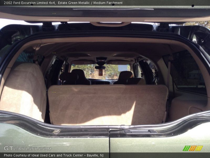 Estate Green Metallic / Medium Parchment 2002 Ford Excursion Limited 4x4